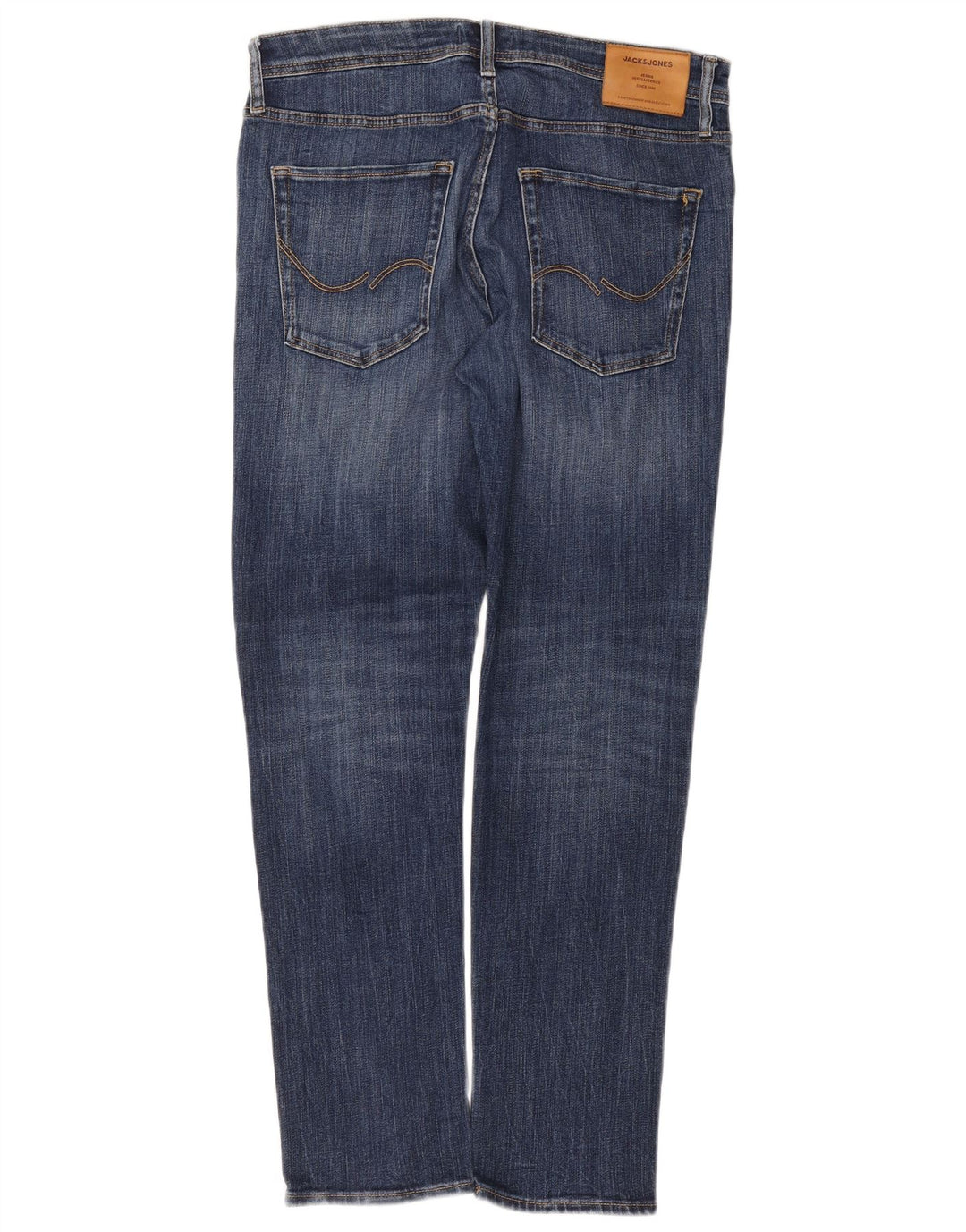 Jack & Jones Herre Mike Slim Jeans W34 L32 Blå