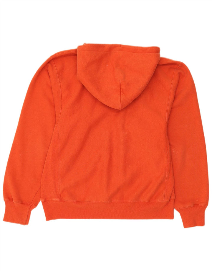 Champion Herre Reverse Weave Grafisk Hoodie Jumper Lille Rød Bomuld