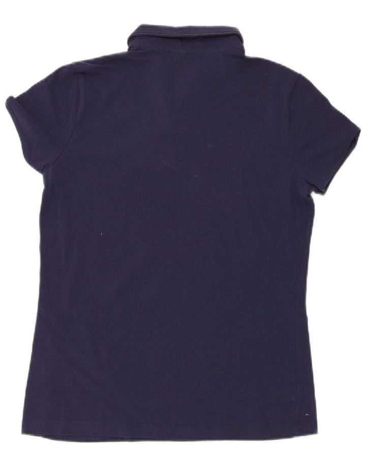 Lotto Dame Polo Shirt UK 14 Large Navy Blue