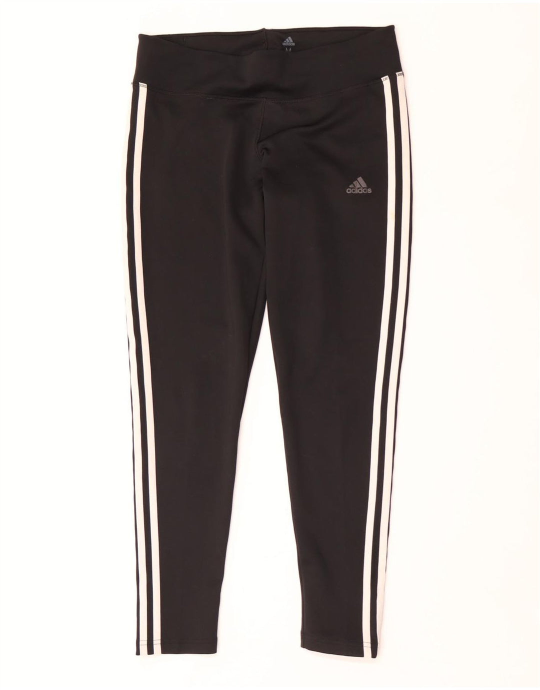 Adidas Womens Climalite Leggings UK 12/14 Medium Black Polyester
