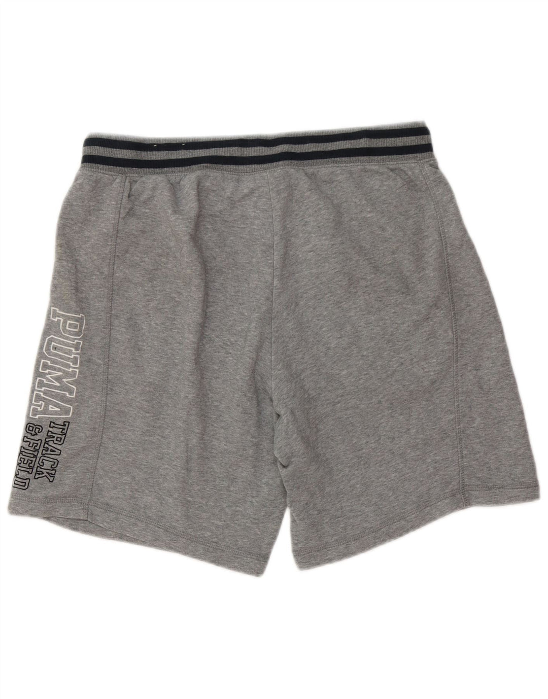 Puma Herre grafiske sportsshorts store grå bomuld