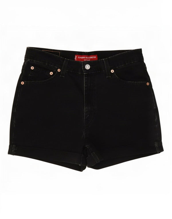 Levi's Womens 512 Slim Fit denimshorts US 6 Medium W26 Black Bomuld