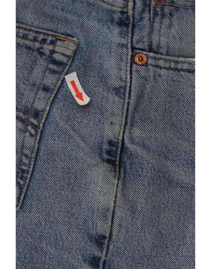 Levi's Dame 581 Straight Jeans W34 L32 Blå Bomuld