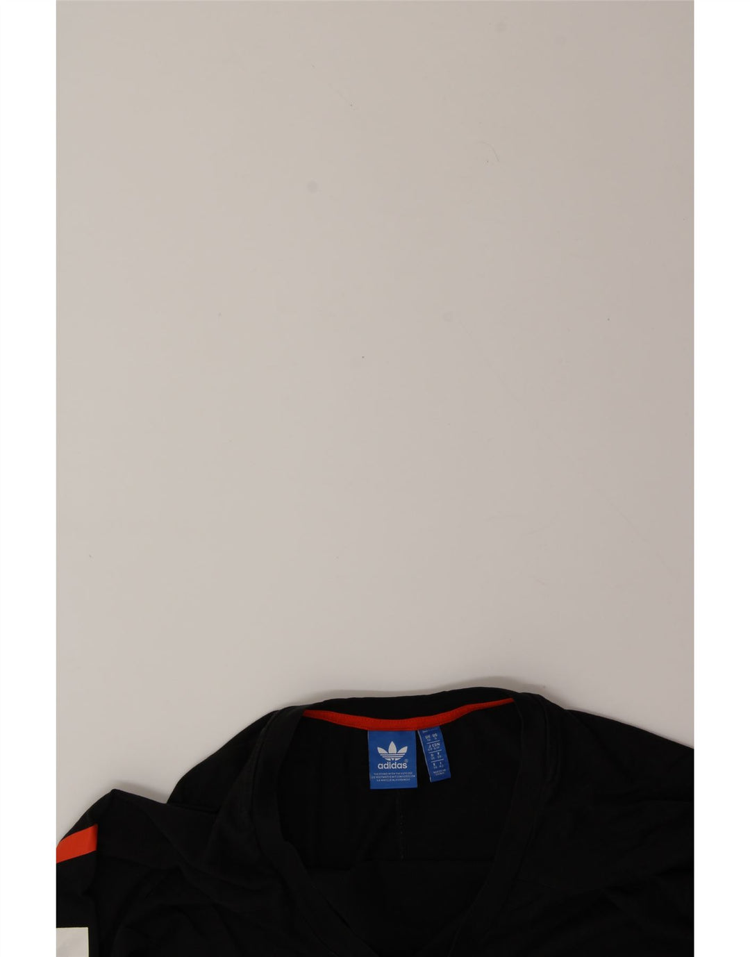 ADIDAS Womens Oversized Graphic Top Long Sleeve UK 10 Small  Black Cotton Vintage Adidas and Second-Hand Adidas from Messina Hembry 