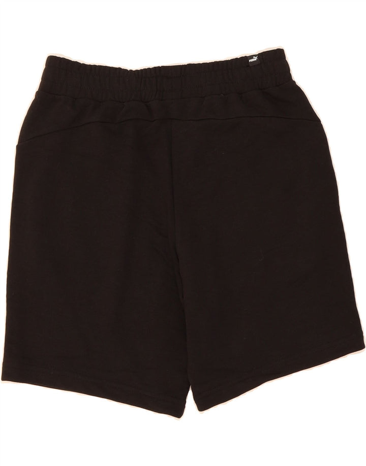 PUMA Mens Sport Shorts Medium  Black Cotton Vintage Puma and Second-Hand Puma from Messina Hembry 