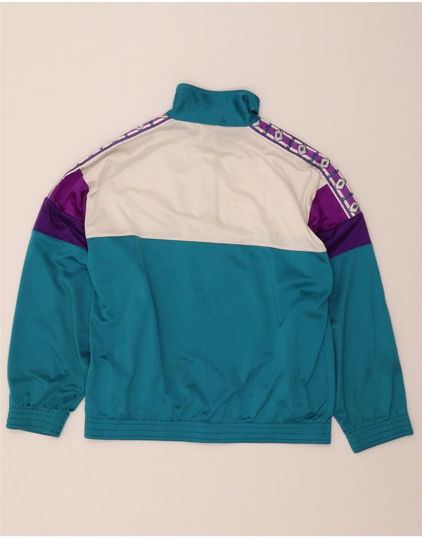 LOTTO Herre grafisk træningsdragt Topjakke Stor Blå Colourblock