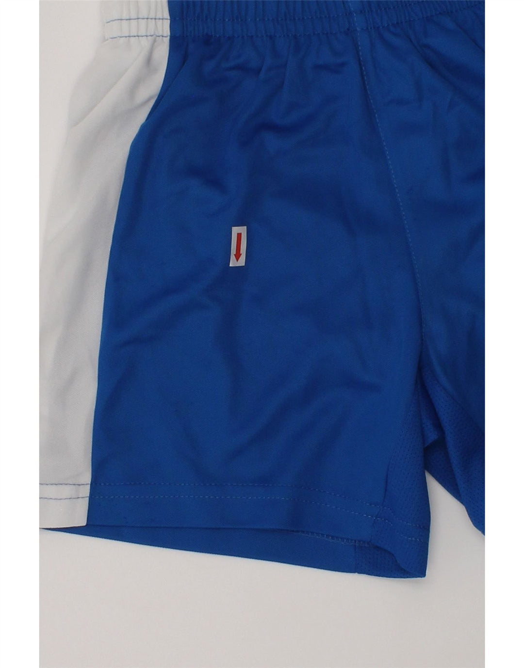 PUMA Boys Sport Shorts 7-8 Years Blue Colourblock Polyester | Vintage Puma | Thrift | Second-Hand Puma | Used Clothing | Messina Hembry 