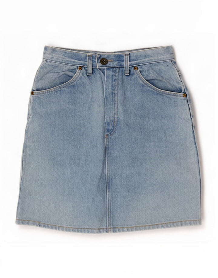 Riffel Dame Denim Nederdel W29 Medium Blue