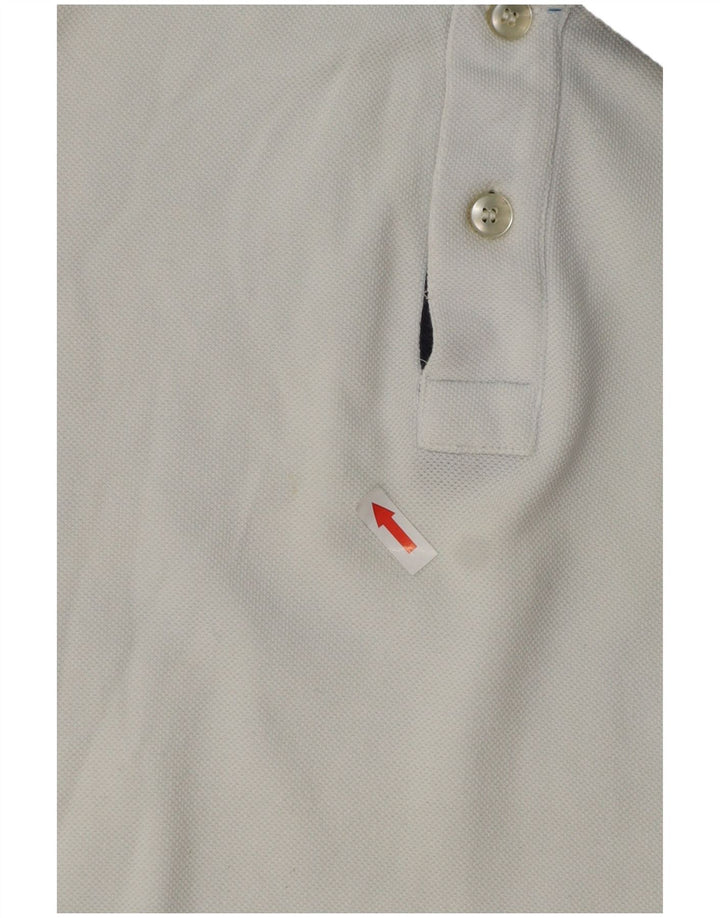 North Sails Herre Rugby Polo Shirt Medium Hvid Bomuld