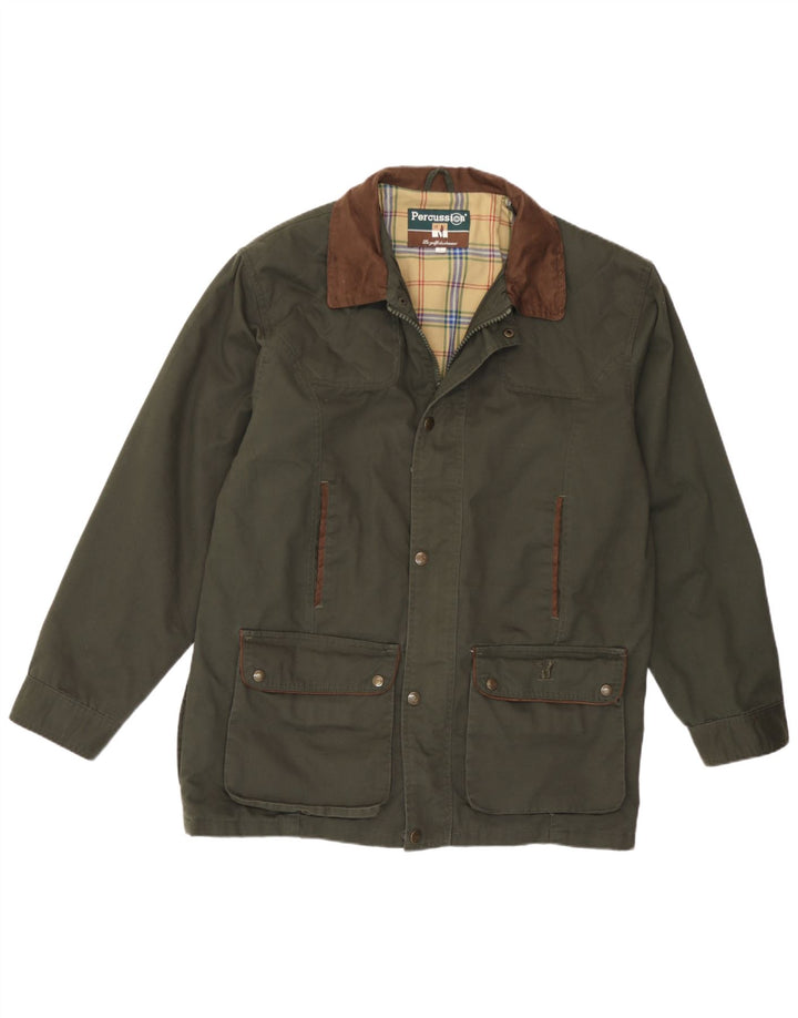 Percussion Herre Utility Jacket IT 50/52 Large Khaki Polyester