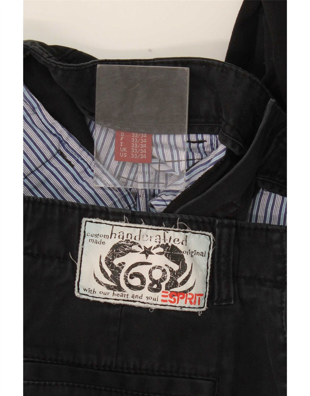 Esprit Herre Lige Casual Bukser W33 L31 Sort