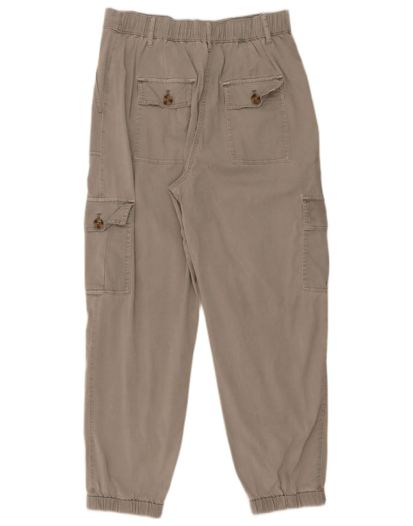 Marks & Spencer Joggers Cargo Bukser til kvinder UK 8 Small W26 L25 Grå
