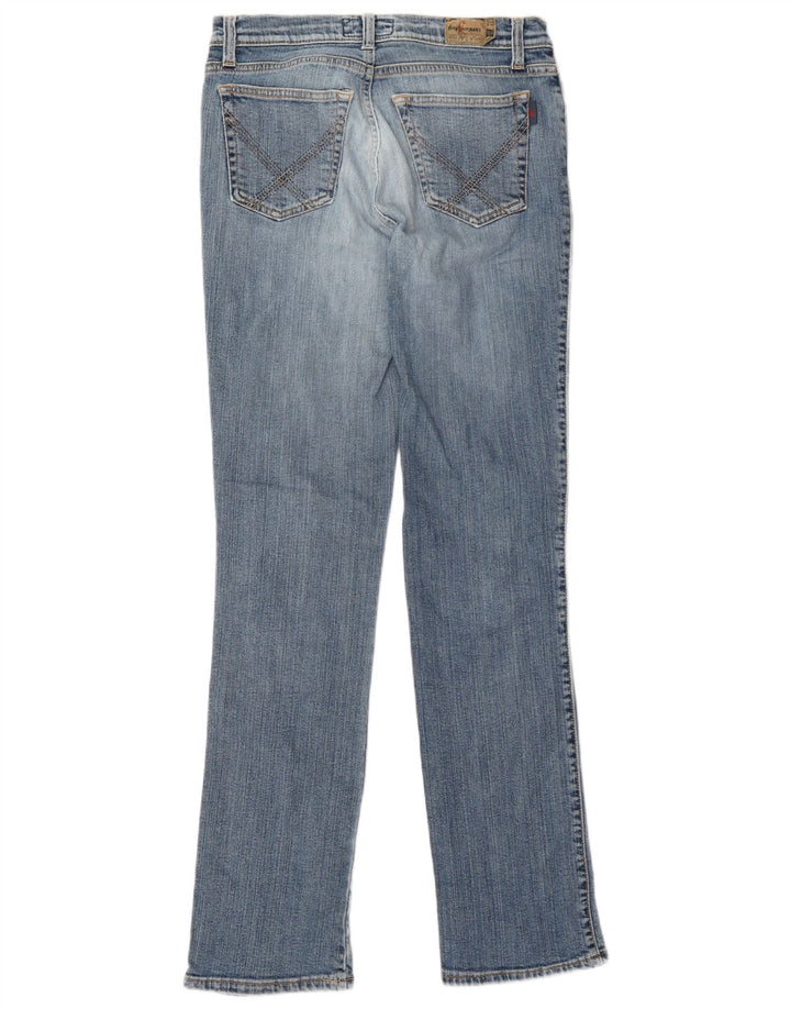 Roy Kompakt Dame Straight Jeans W30 L31 Blå Bomuld