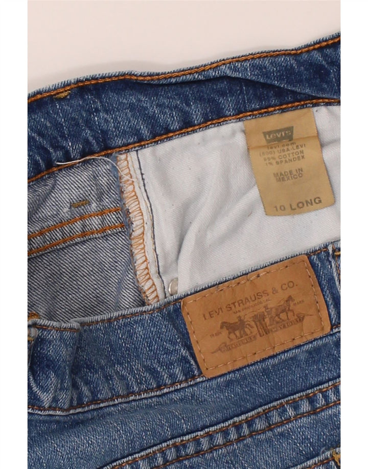LEVI'S Womens 543 Straight Jeans US 10 Large W32 L32 Blue Cotton Vintage Levi's and Second-Hand Levi's from Messina Hembry 