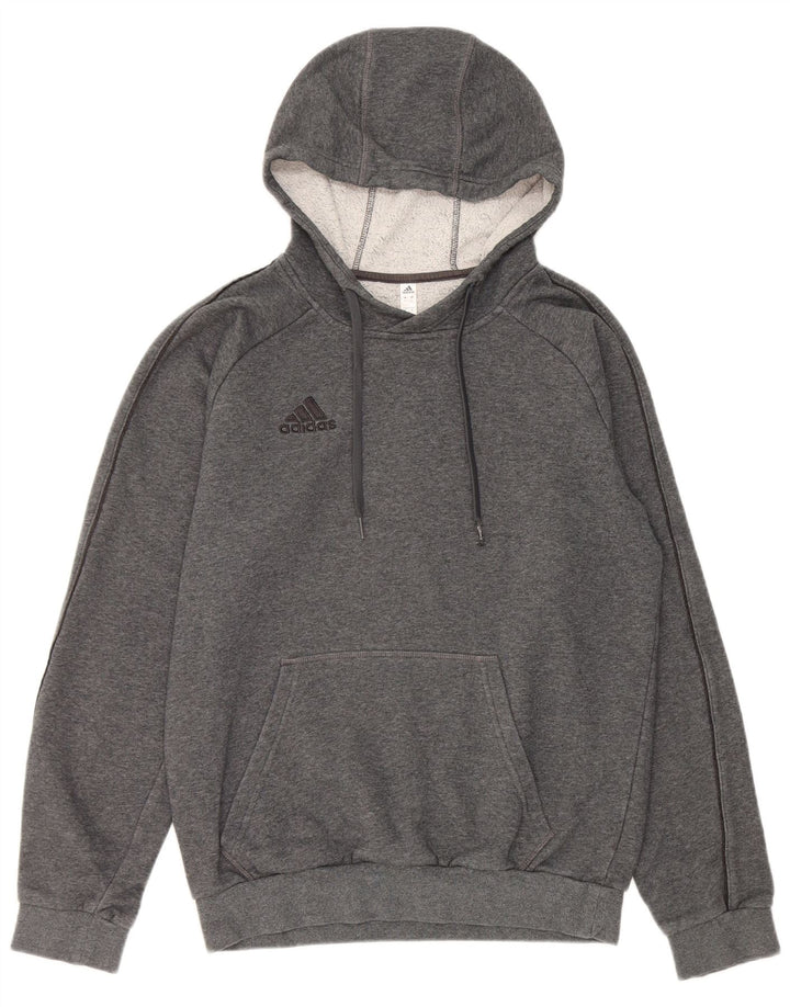 Adidas Hættetrøje til mænd, lille grå bomuld