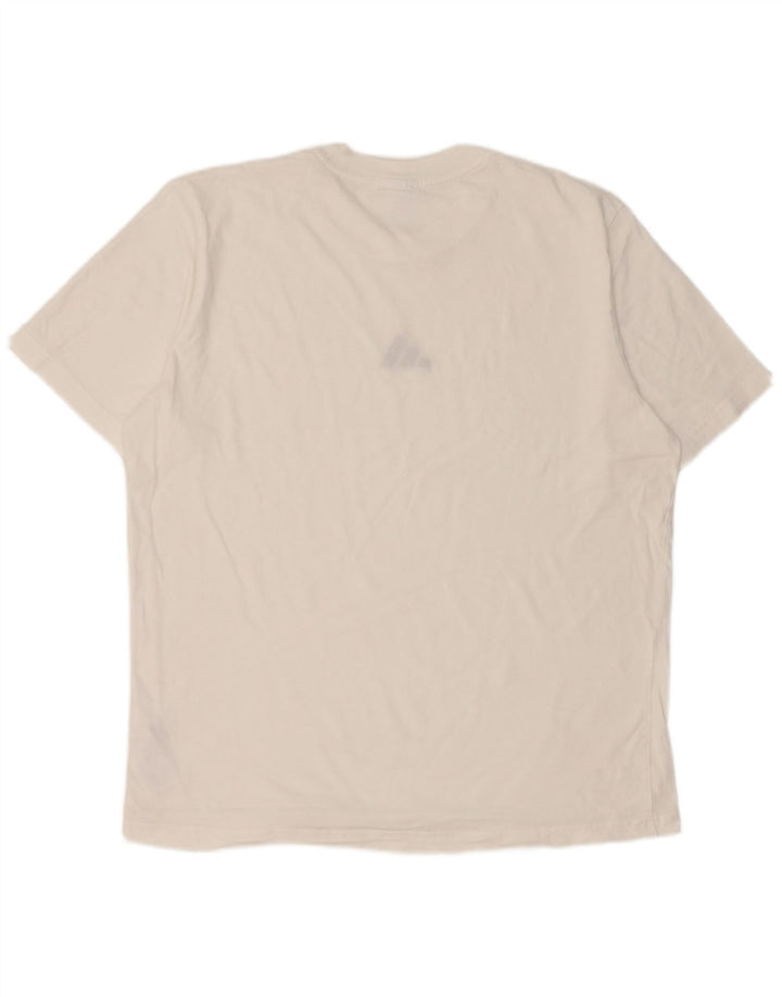 Adidas Herre T-Shirt Top Stor Hvid Bomuld