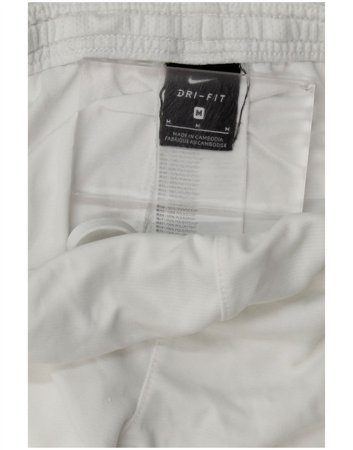 Nike Herre Dri Fit Sportshorts Medium White Polyester