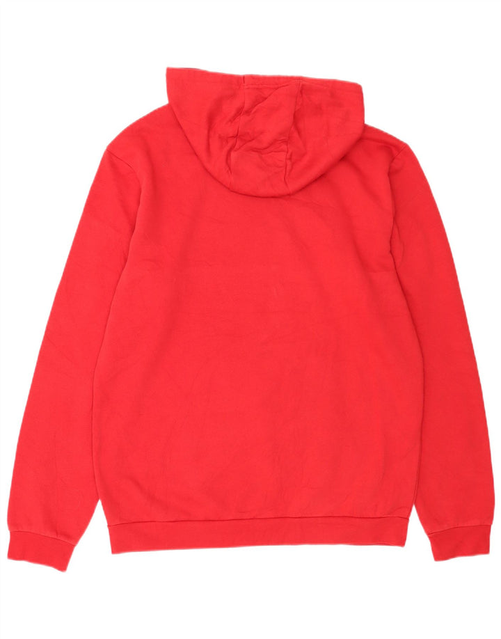 Adidas Herre hættetrøje Jumper Medium Rød Bomuld