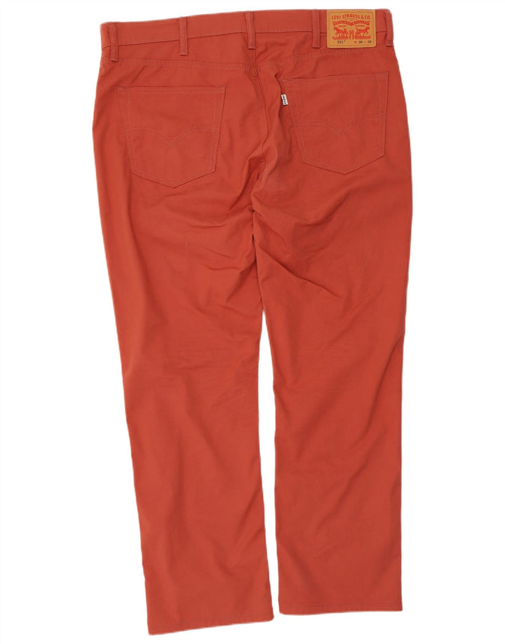 LEVI'S Herre 511 Slim Fit Casual Bukser W38 L32 Orange