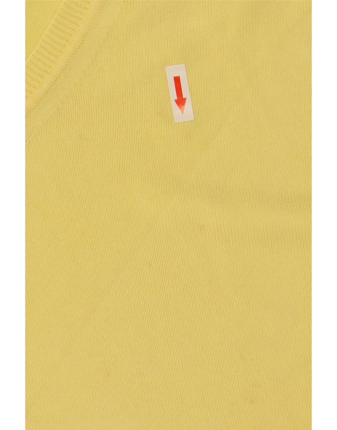 Zara Herre V-hals sweater XL Gul