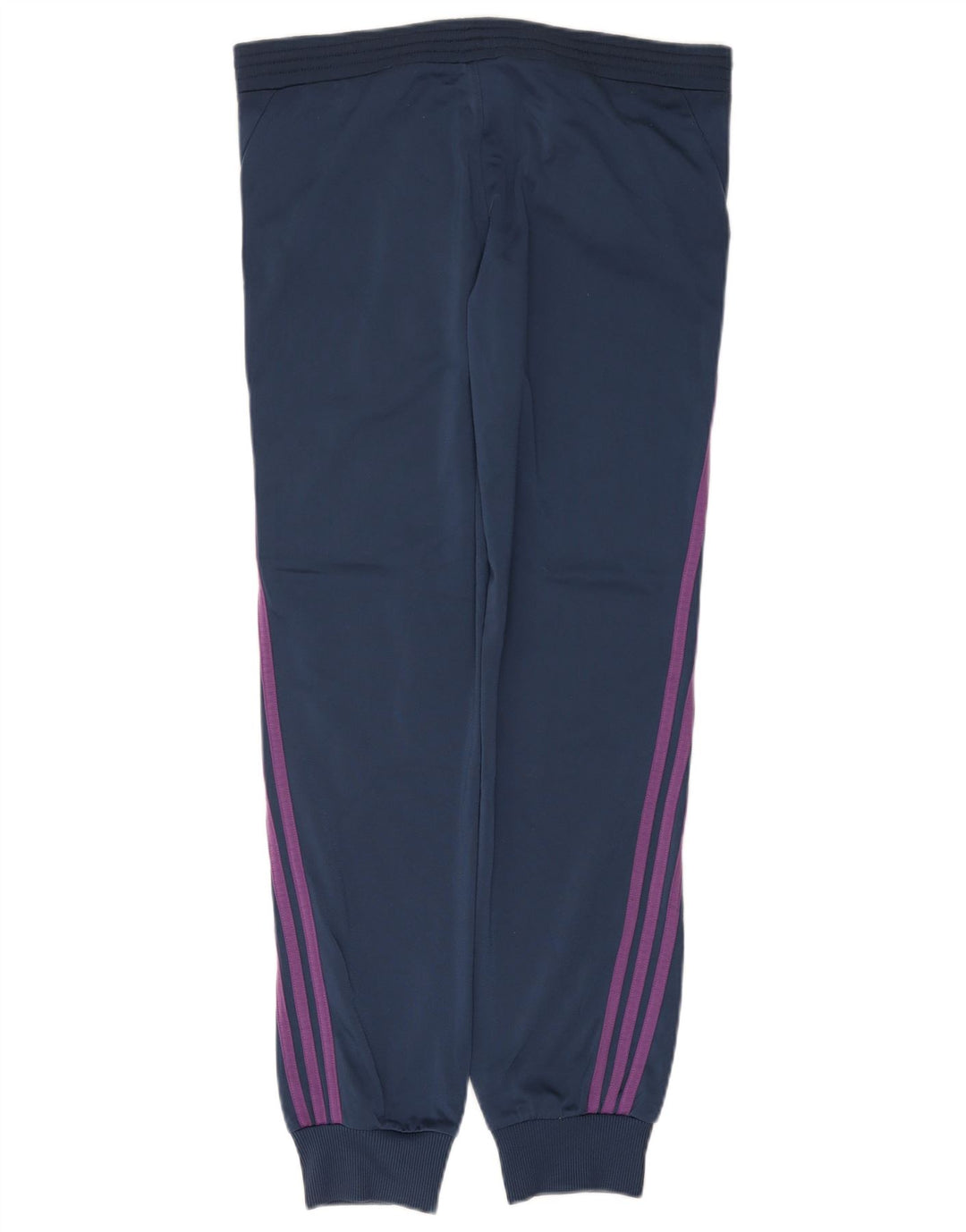 ADIDAS Træningsdragt til kvinder Joggers UK 10 Small Navy Blue Polyester