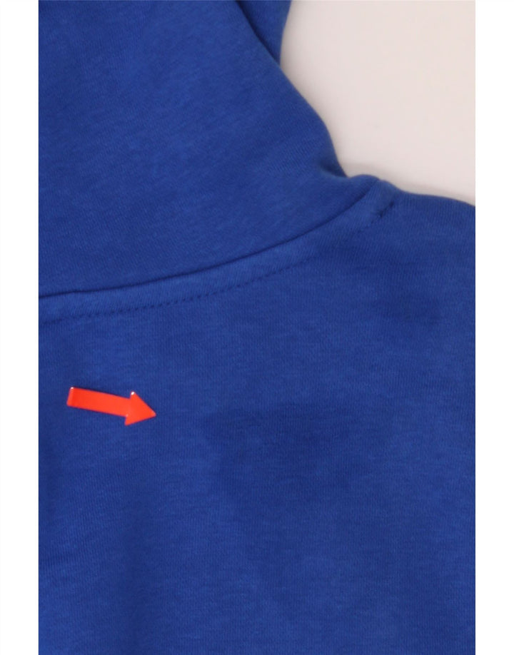 UMBRO Mens Hoodie Jumper 2XL Blue Cotton Vintage Umbro and Second-Hand Umbro from Messina Hembry 