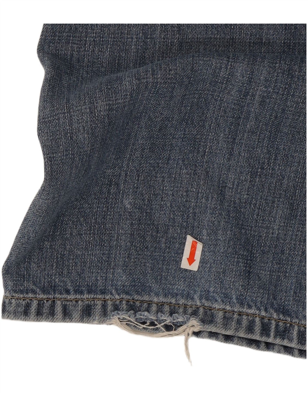 TOMMY HILFIGER Straight jeans til mænd W38 L32 blå bomuld
