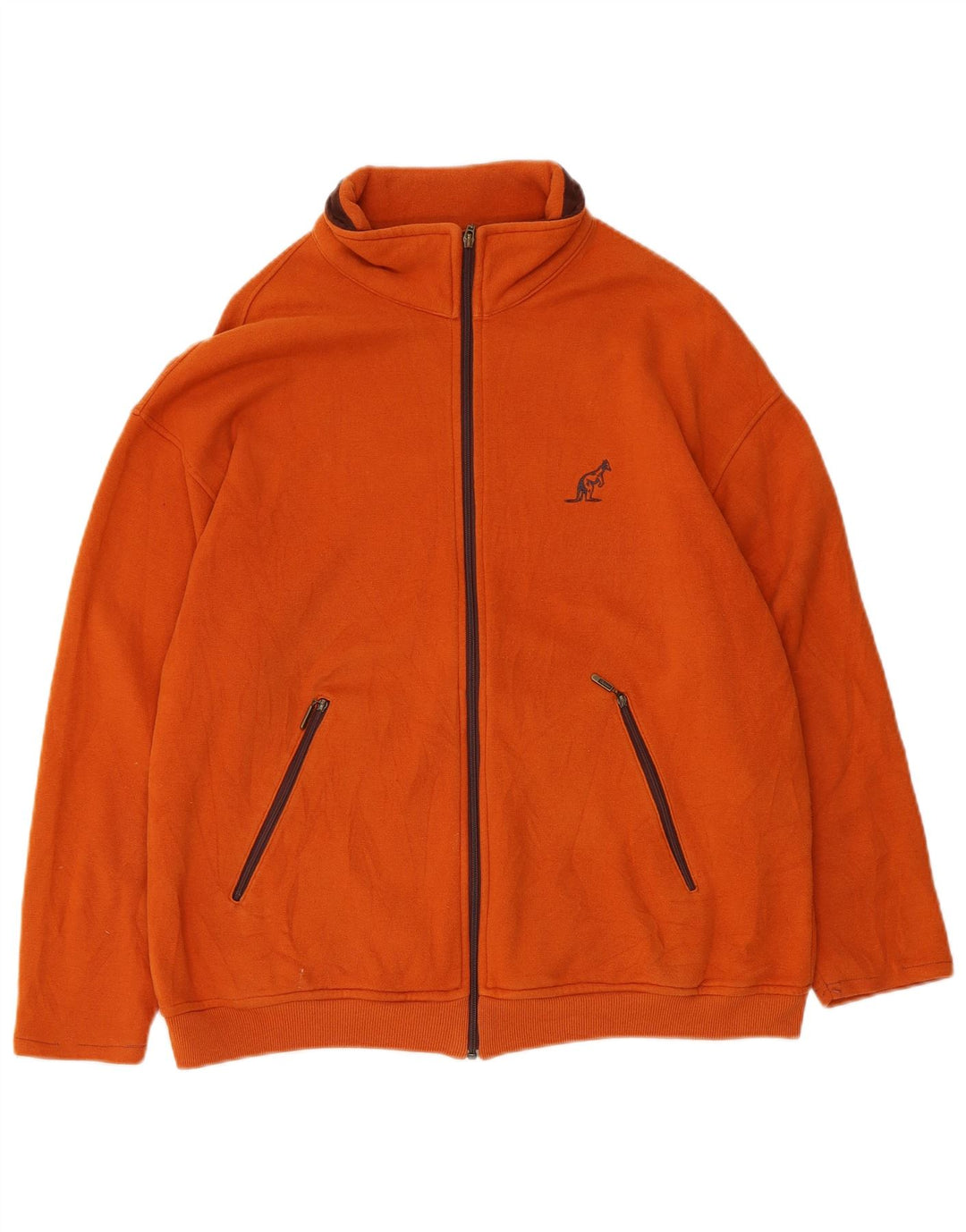 AUSTRALIAN L'ALPINA Træningsdragt til mænd Topjakke IT 50 Medium Orange Bomuld