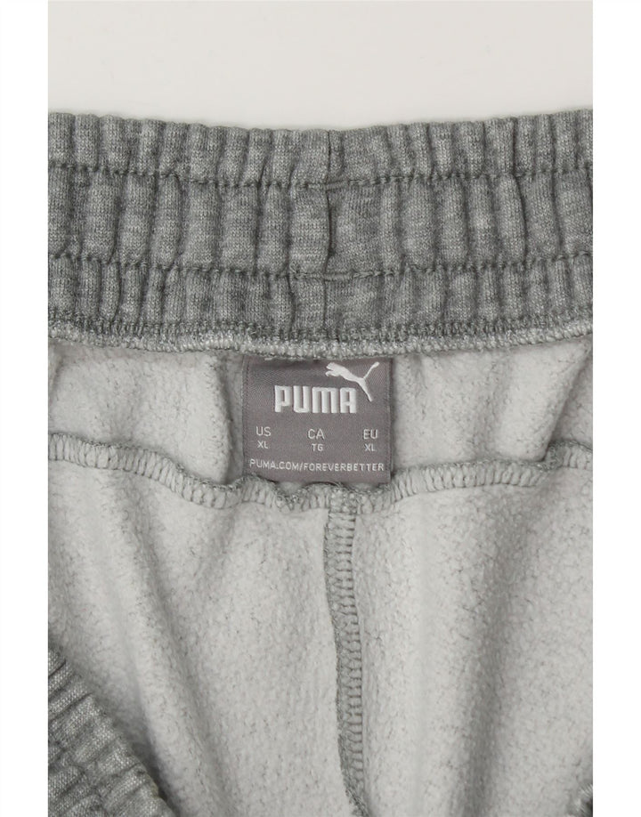 Puma Træningsdragtsbukser til mænd XL Grå Flecked