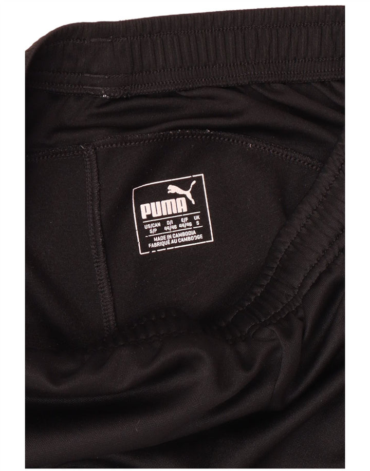 Puma Træningsdragtsbukser til mænd Small Black Colourblock Polyester