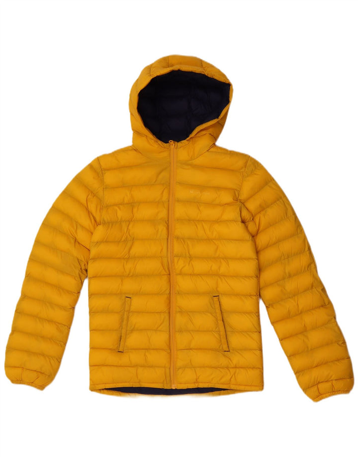 Mountain Warehouse drenge hættepolstret jakke 12-13 år gul nylon
