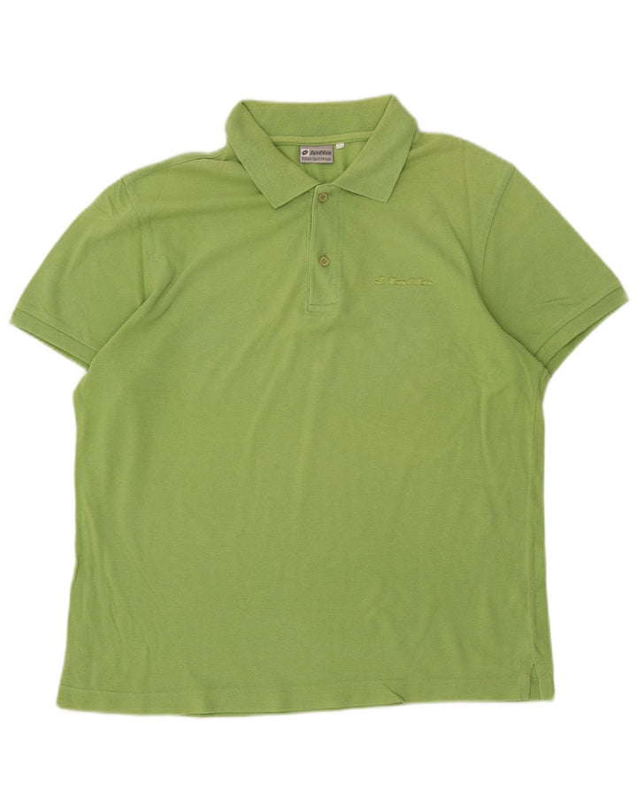 Lotto Herre Polo Shirt XL Grøn