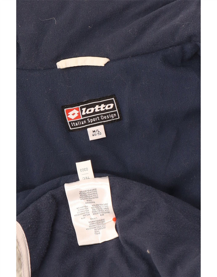 Lotto Herre Polstret Frakke IT 46/50 Medium Off White Nylon