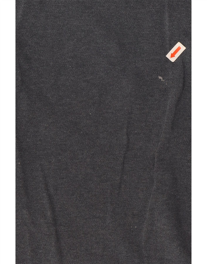 Kappa Langærmet Polo Shirt til mænd Stor grå bomuld