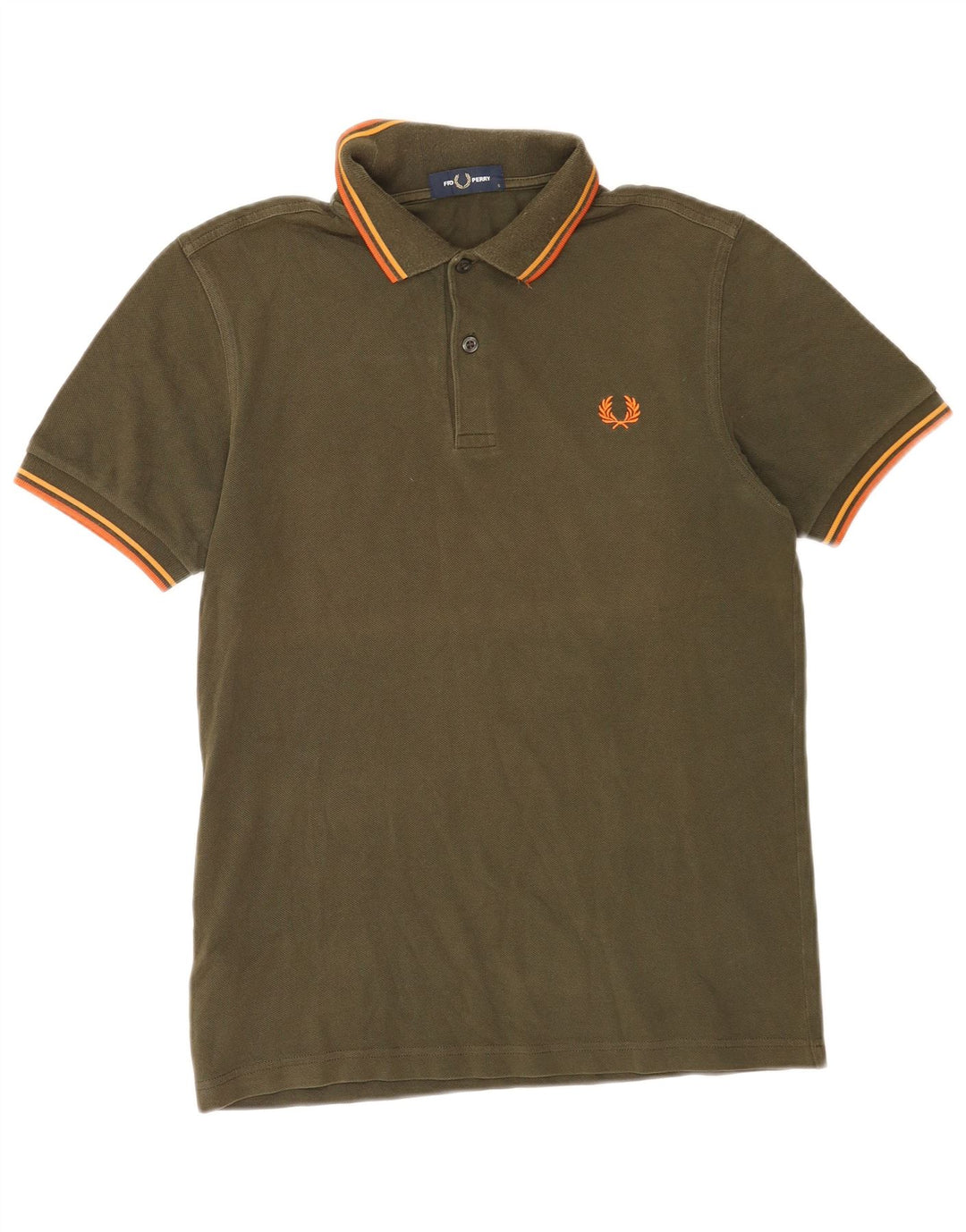 Fred Perry Herre poloskjorte lille Khaki Bomuld