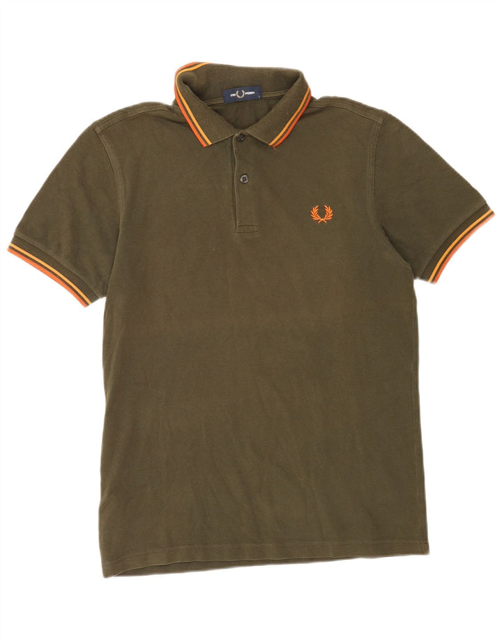 Fred Perry Herre poloskjorte lille Khaki Bomuld