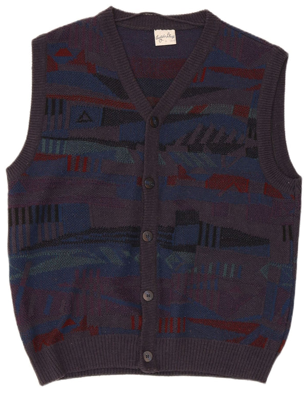 Angelo Litrico Herre Cardigan Sweater IT 48/50 Medium Flerfarvet