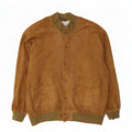 Barisal Herre Ruskind Bomber Jacket IT 58 4XL Beige Læder
