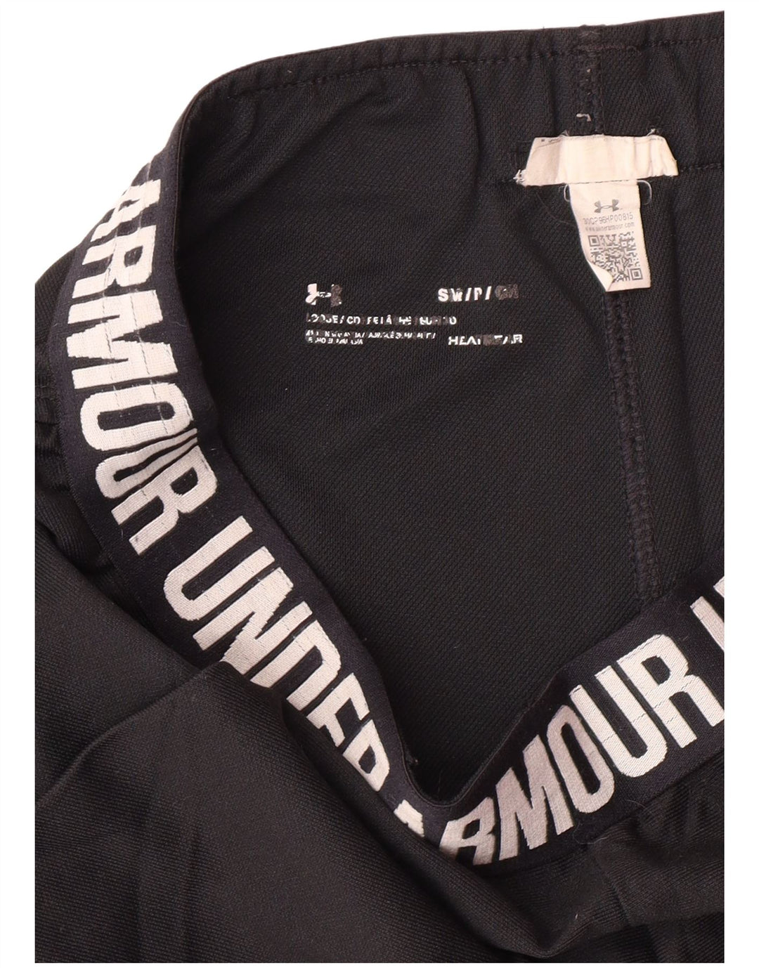 UNDER ARMOUR Dame Heat Gear Graphic Sports Shorts UK 10 Small Black