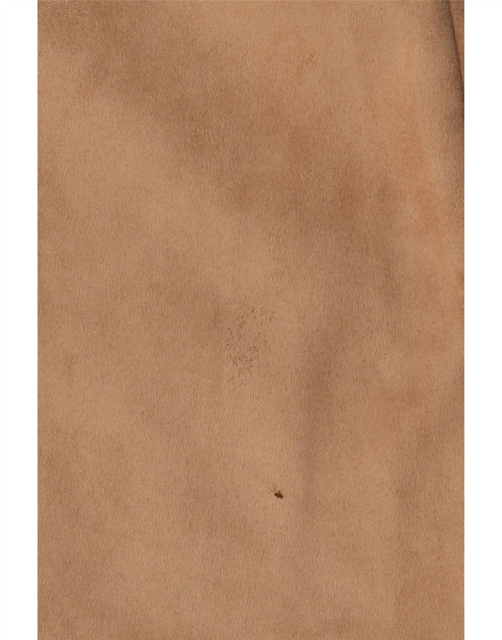 ZARA Womens Mini Skirt XS W25  Beige Polyester