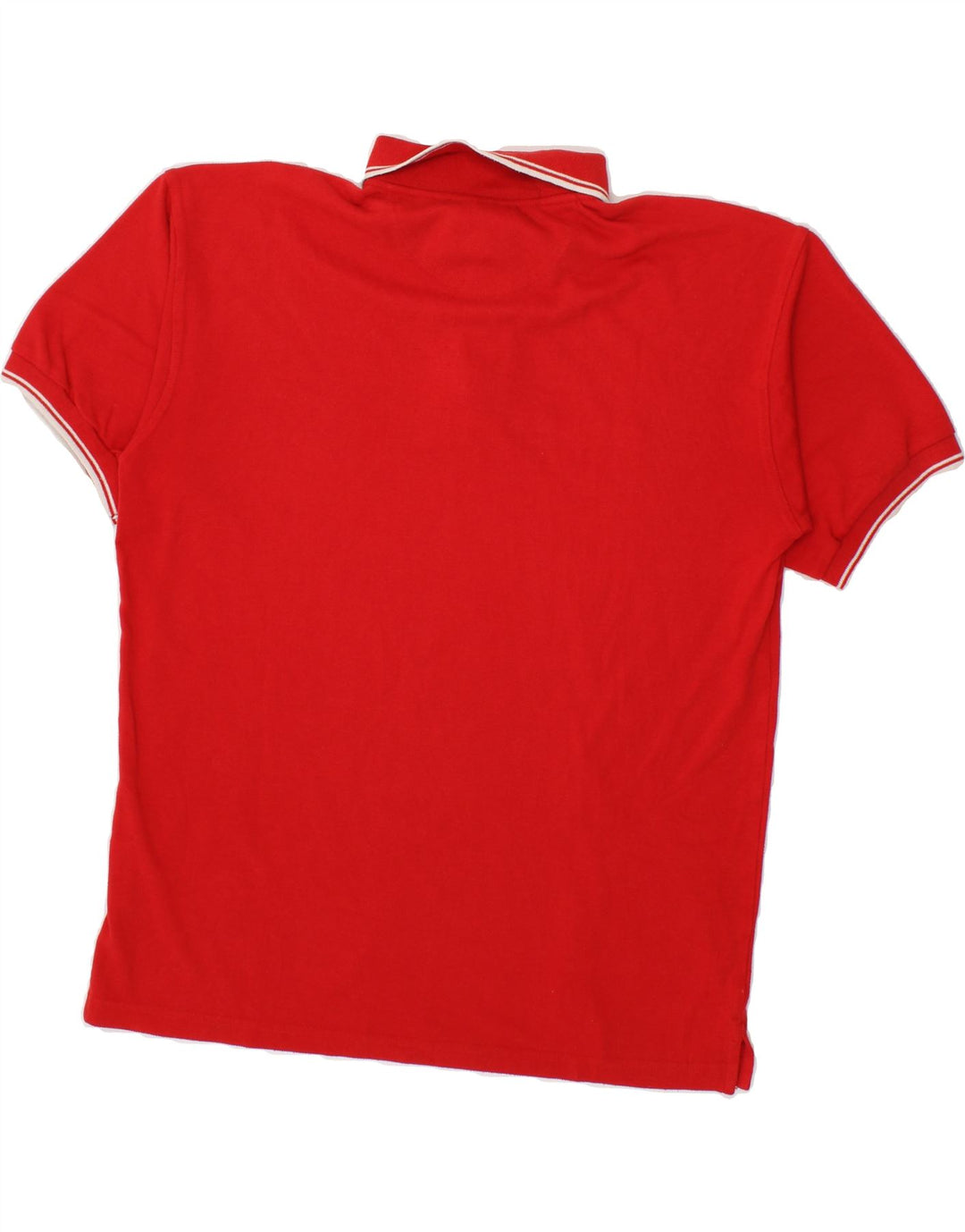 UMBRO Mens Polo Shirt UK 41/43 Large Red Cotton Vintage Umbro and Second-Hand Umbro from Messina Hembry 