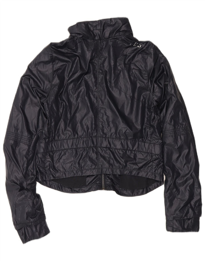 G-STAR Womens Padded Jacket UK 10 Small Navy Blue Polyester