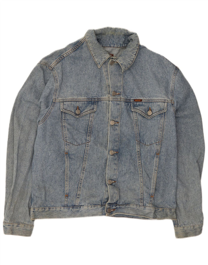 Rifle Herre denimjakke UK 38 Medium Blue Cotton