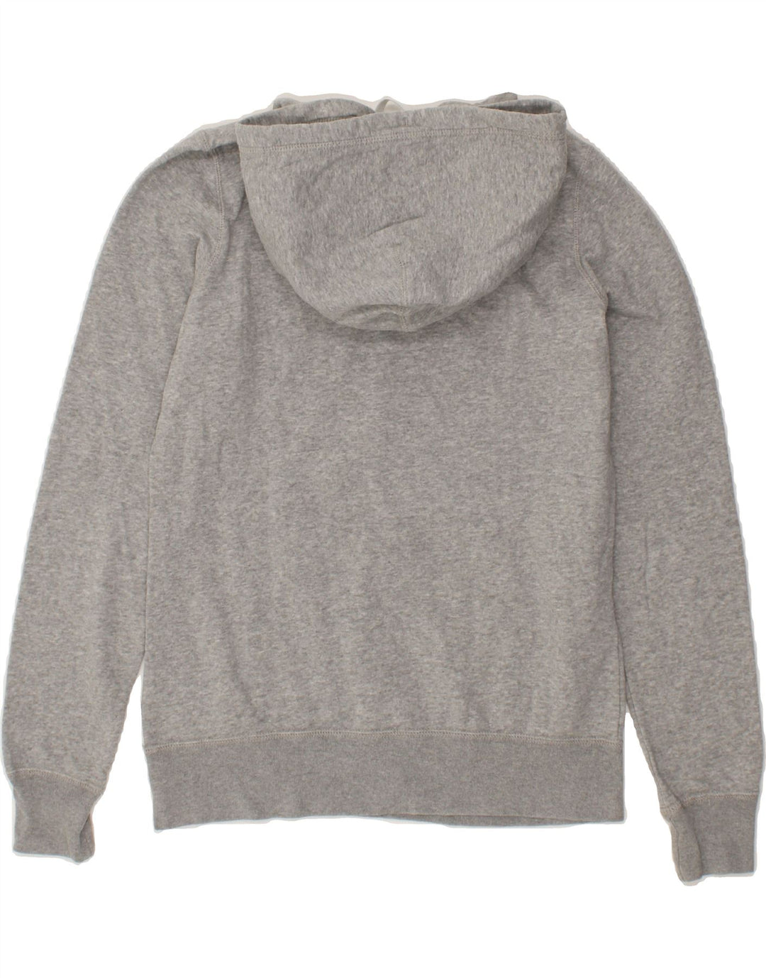 NIKE Womens Hoodie Jumper UK 14 Medium Grey Cotton Vintage Nike and Second-Hand Nike from Messina Hembry 