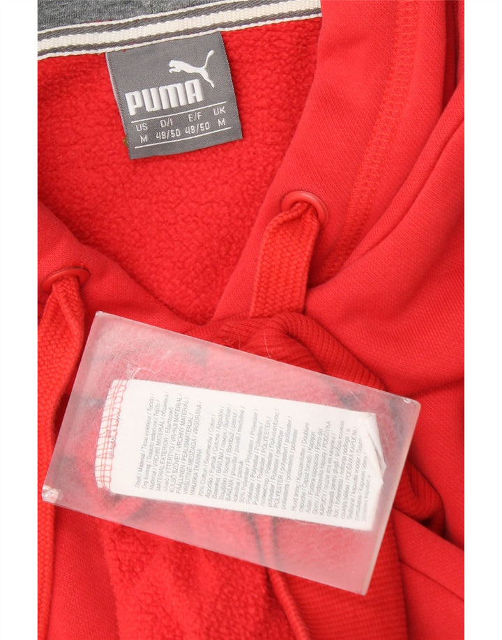 Puma Herre hættetrøje Jumper Medium Rød Bomuld