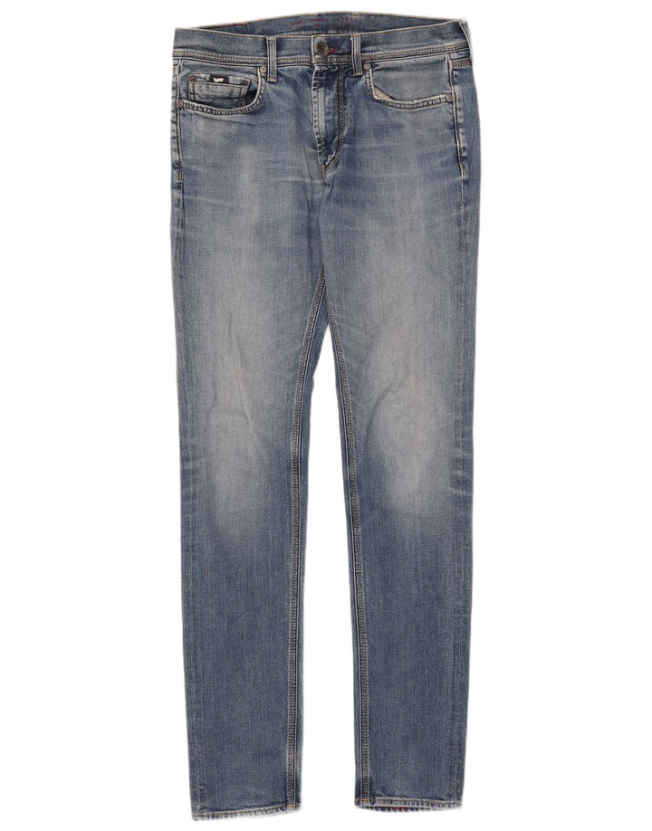 Gas Dame Slim Jeans W31 L34 Blå Bomuld