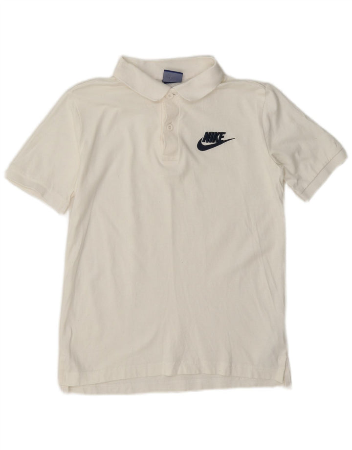 Nike drenge poloskjorte 13-14 år hvid bomuld