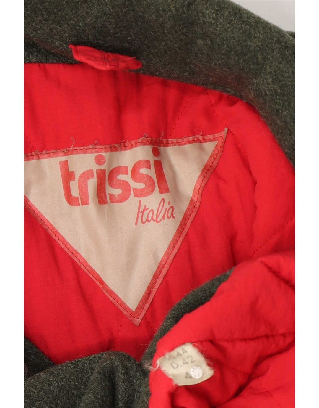 Trissi Herre Overfrakke IT 44 XS Grøn