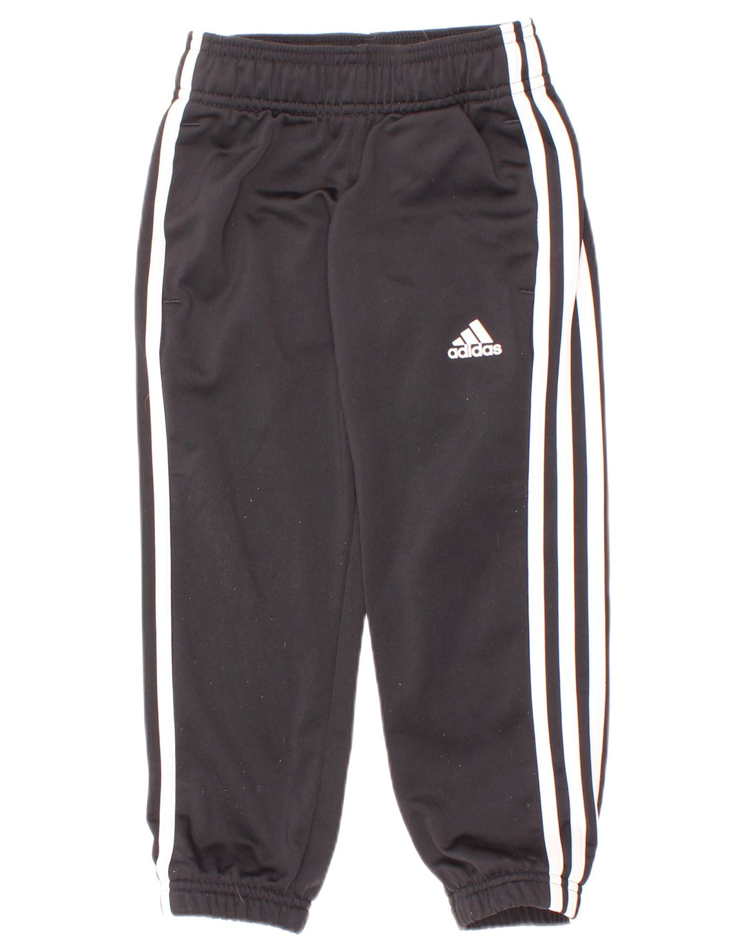 Adidas Drenge Træningsdragt Bukser Joggers 3-4 År Sort Polyester