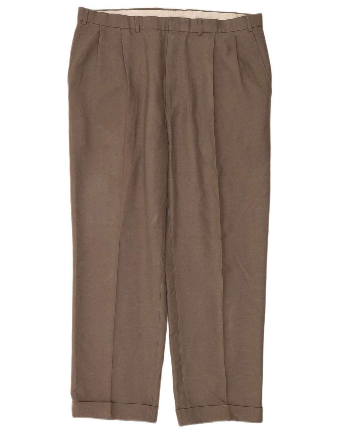 Marks & Spencer Herre St. Michael Pegged Casual Bukser W38 L29 Brun